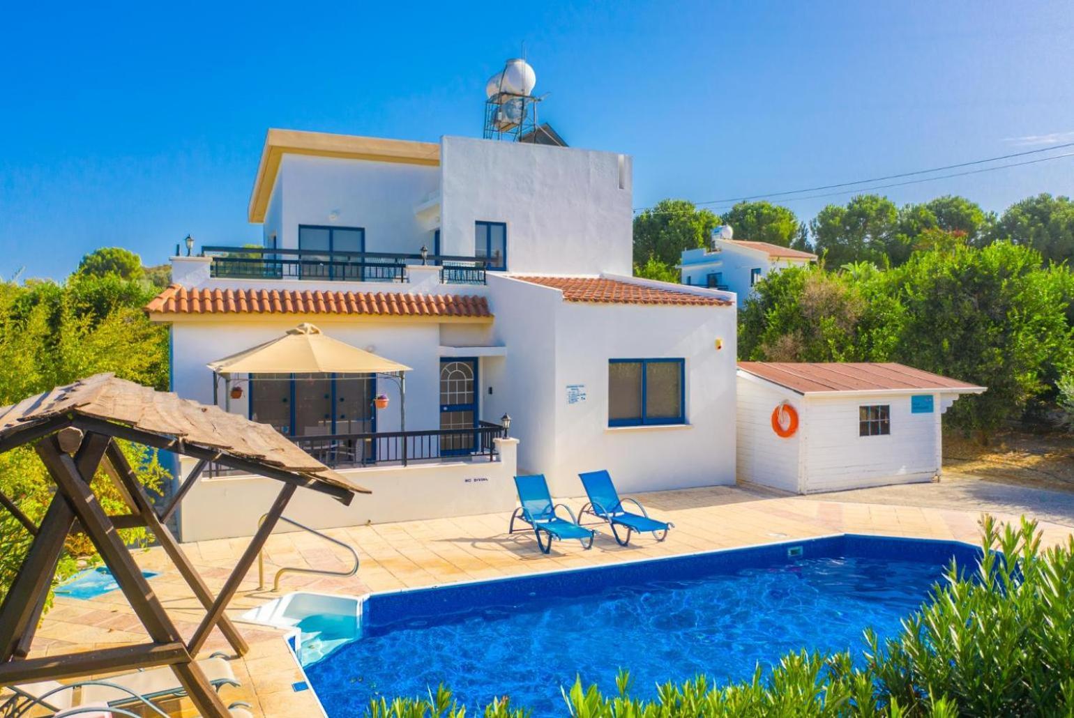 Villa Charoula Pente Paphos Eksteriør bilde